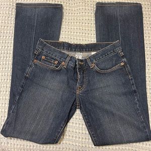 Lucky brand women’s jeans. Dark blue. Bootcut. Size 0